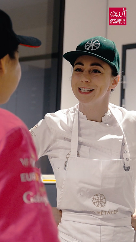 Apprentis d'Auteuil - Christine en stage chez Christine Nina Metayer