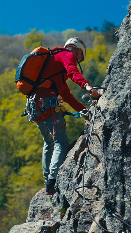 Département de la Loire - Village Sport Nature : Via Ferrata
