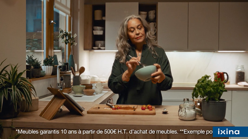 Pub segmentée - Ixina - version Montfavet