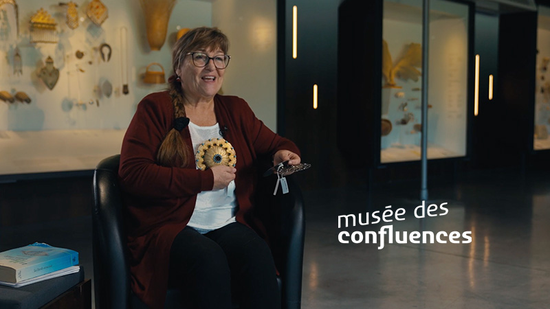Musée des Confluences - Interview donateur Marie-Pierre de Bures / Alain de Bures (Objets Turkmenes)