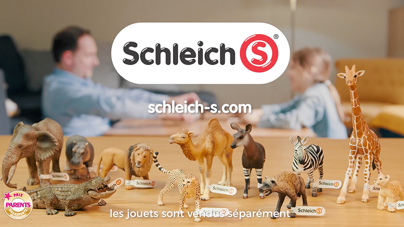 Schleich - pub TV