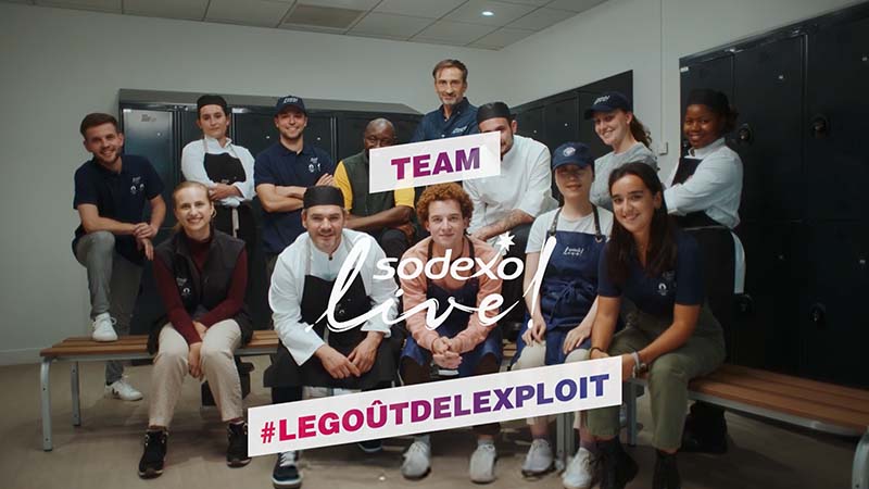 Sodexo Live ! - Vidéo manifeste / recrutement JO 2024