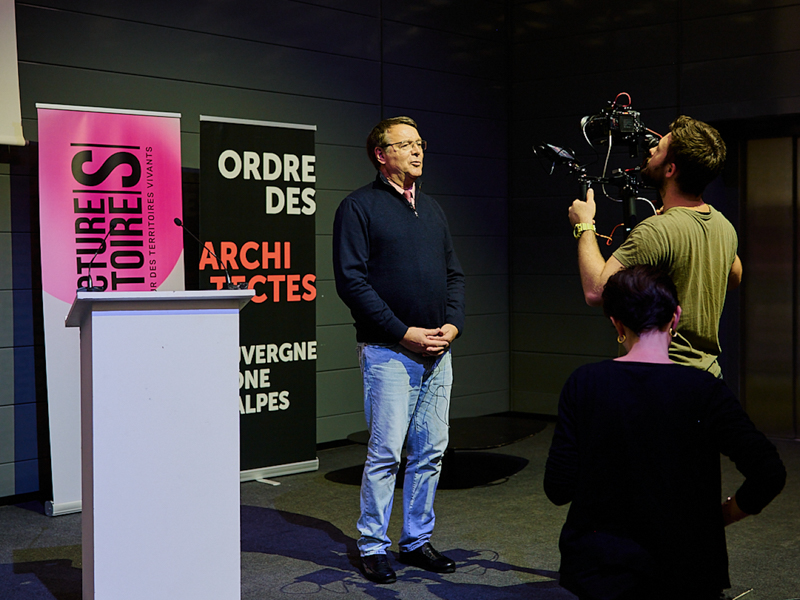 2024 - Backstage tournage Ordre des architectes