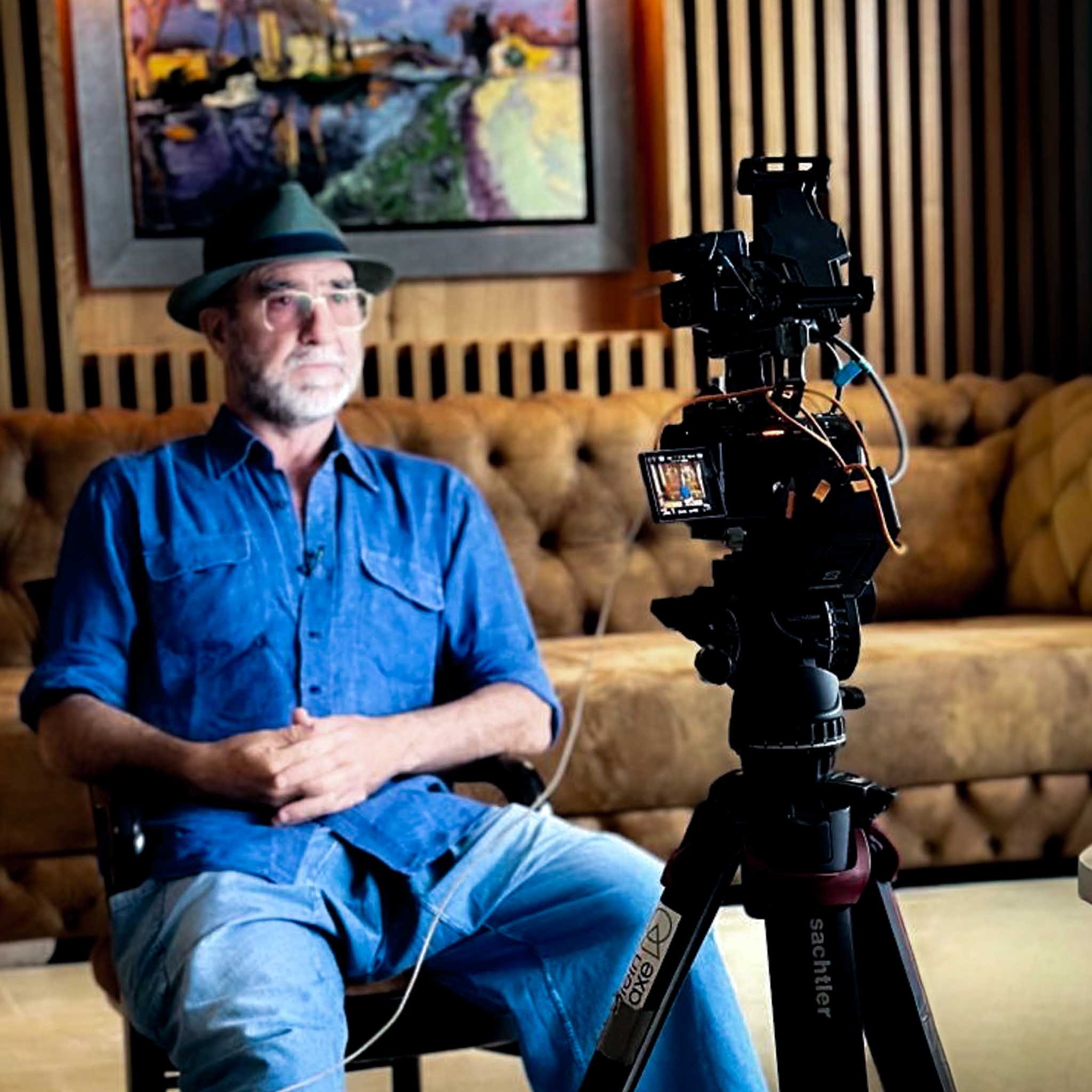 2025 - Tournage Teaser Medias - Interview Eric Cantona