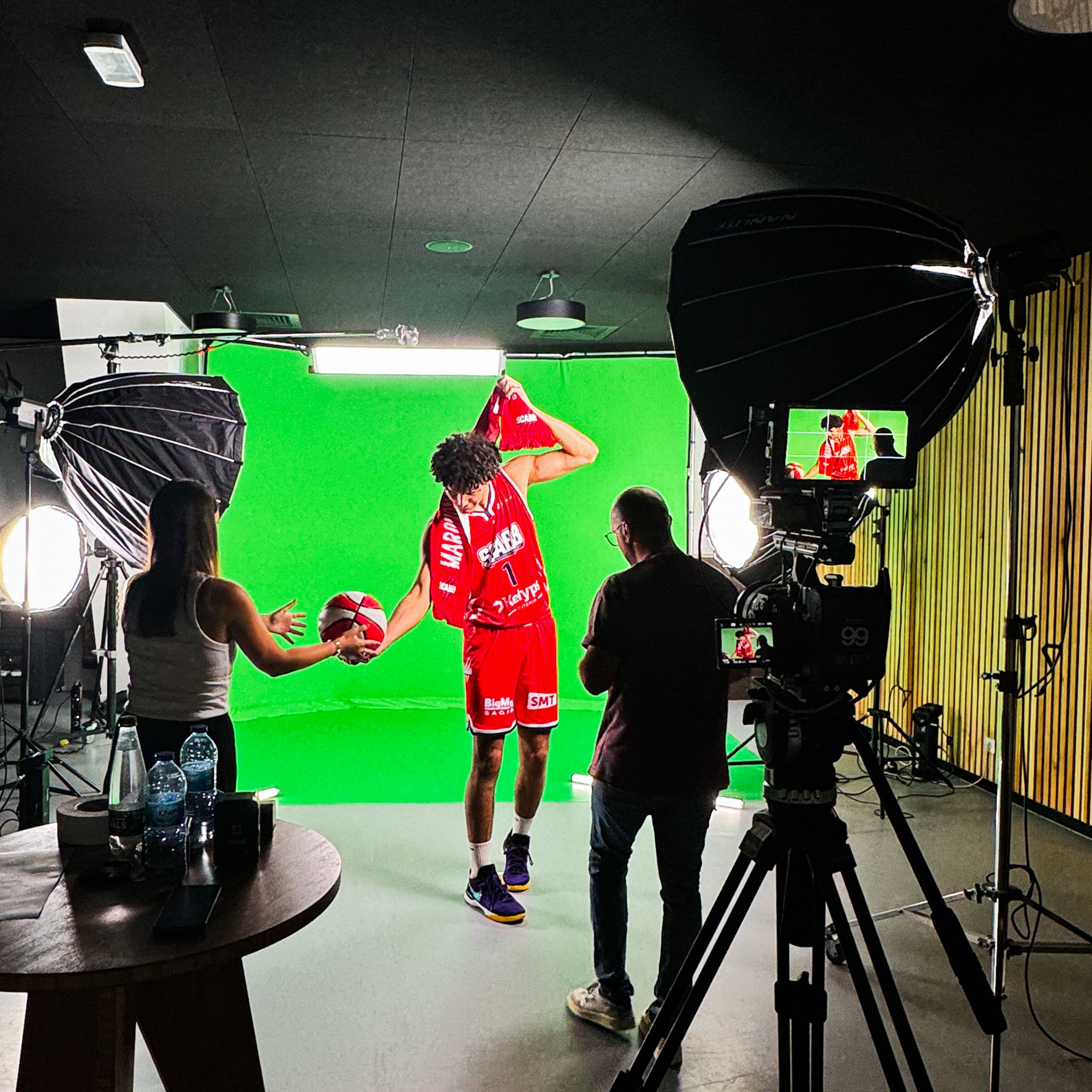 2026 - Teaser Medias Sports - Tournage Chorale de Roanne fond vert